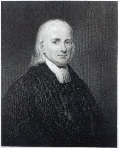Rev Friedrich Schwartz, Engraved by Edward Scriven by English School